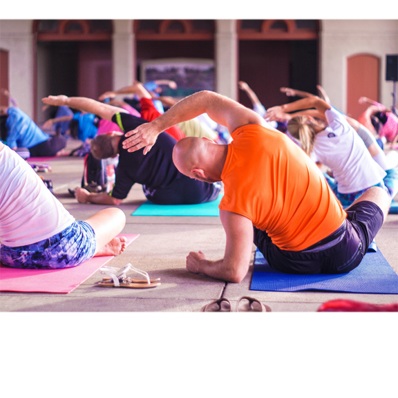Group of people in a LifeStretch class