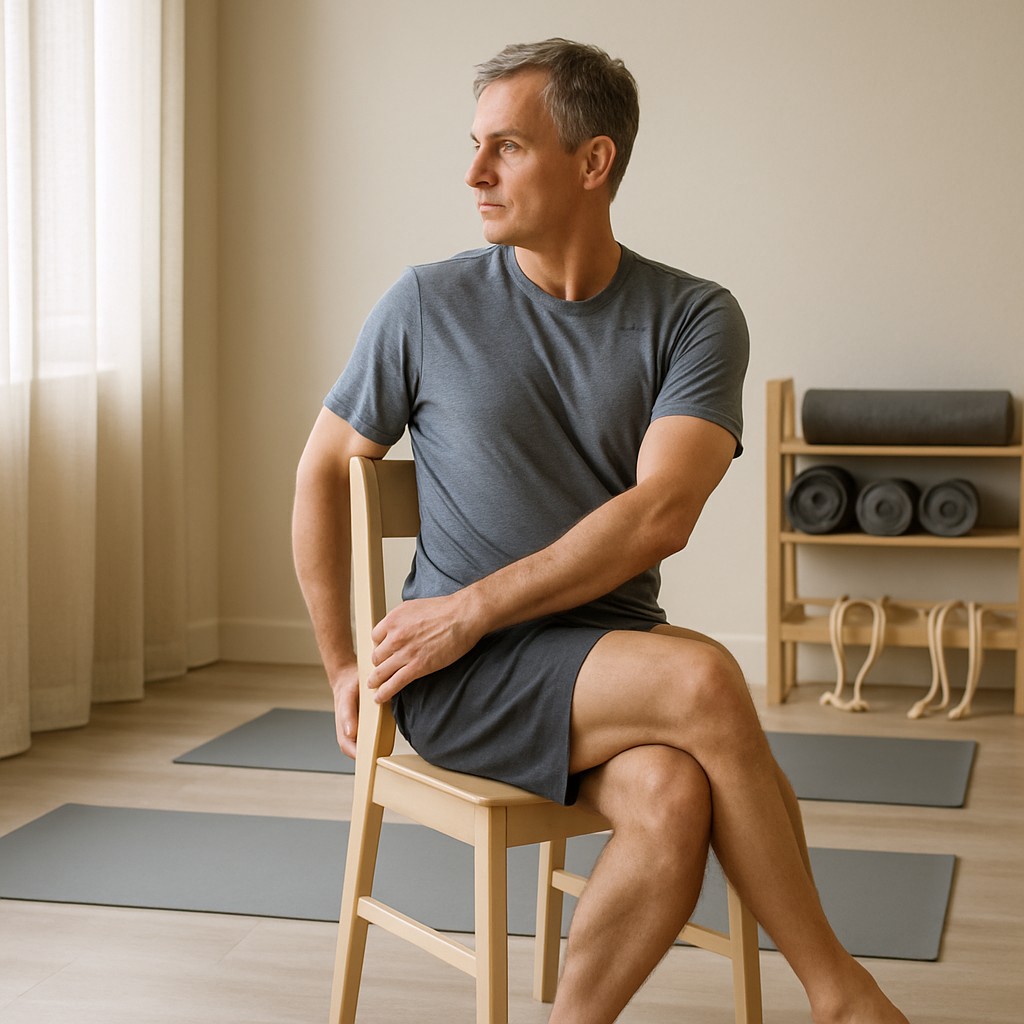 Sitting Spinal Stretch - Dynamic Stretch Therapy - Honolulu HI