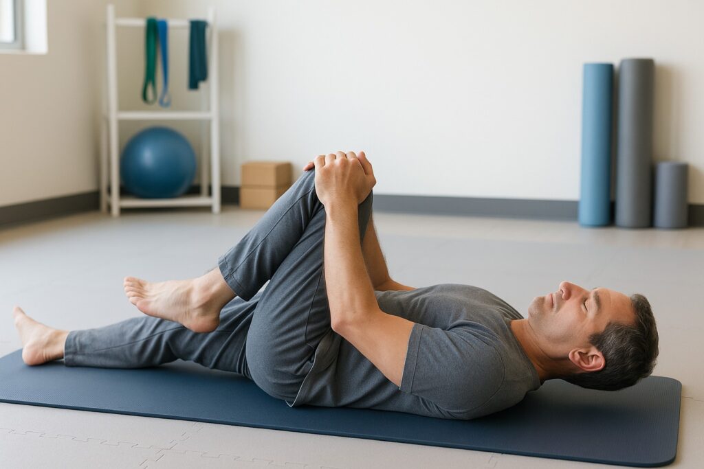 Knee-to-Opposite-Shoulder - Dynamic Stretch Therapy - Honolulu HI